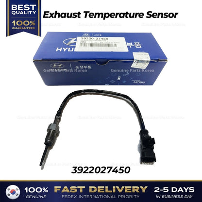 Genuine Exhaust Temperature Sensor 3922027450 for Hyundai Santa Fe Tuscon