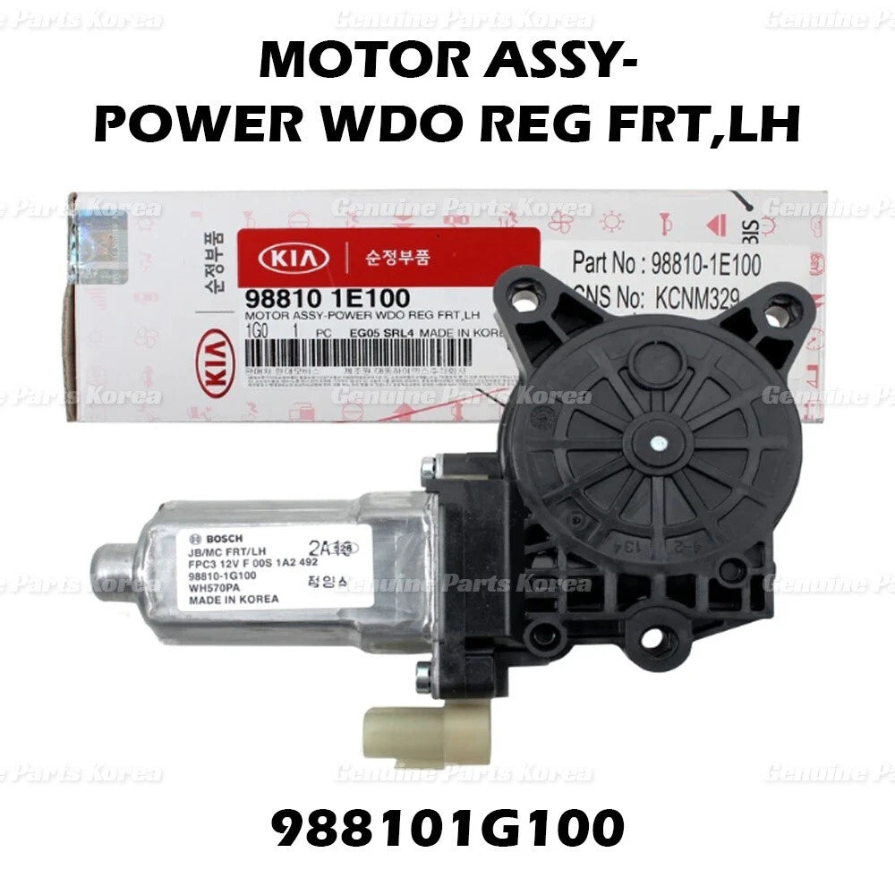 ⭐Genuine⭐ Power Window Motor Front LH 988101G100 for Hyundai Accent Kia Rio Rio5