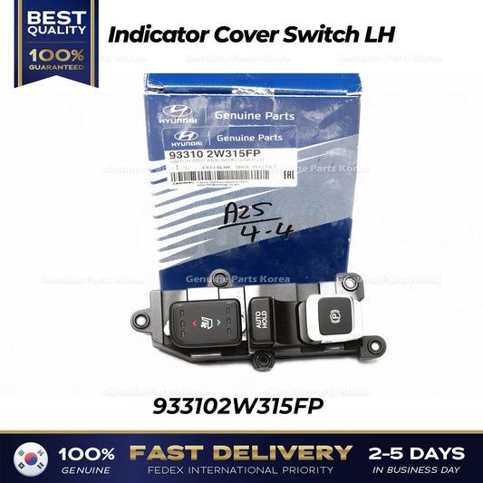 Genuine Indicator Cover Switch LH 933102W315FP for Hyundai Santa Fe