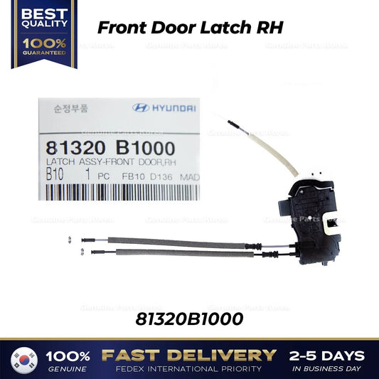 ⭐Genuine⭐ Front Door Latch RH 81320B1000 for Hyundai Genesis G80