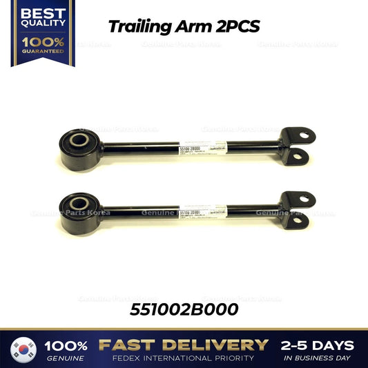 ⭐Genuine⭐ Trailing Arm 2PCS 551002B000 for Hyundai Santa Fe Kia Sorento