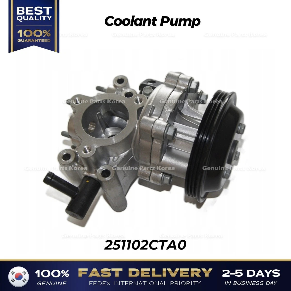 ⭐Genuine⭐ Coolant Pump 251102CTA0 for Hyundai Genesis G70 Kia Stinger