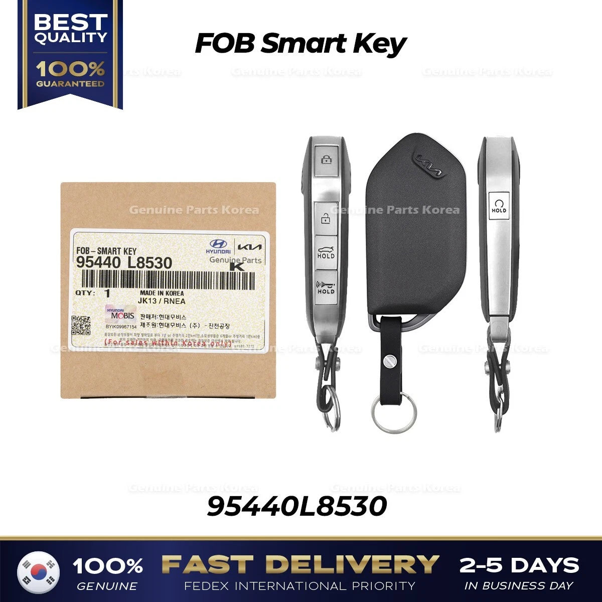 ⭐Genuine⭐ FOB Smart Key 95440L8530 for Kia K8