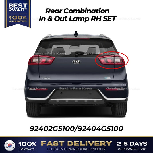⭐Genuine⭐ Rear Combination In & Out Lamp RH SET for Kia Niro