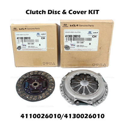 Genuine Clutch Disc & Cover KIT 4110026010 4130026010 for Hyundai Kia