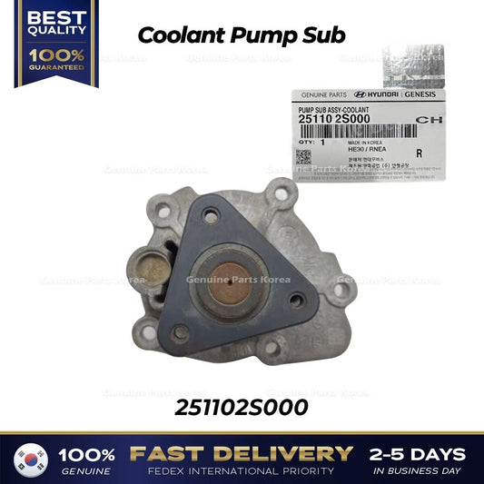 ⭐Genuine⭐ Coolant Pump Sub 251102S000 for Hyundai Genesis Kia