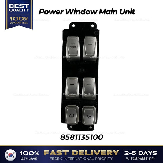 ⭐Genuine⭐ Power Window Main Unit 8581135100 for Ssangyong Tivoli
