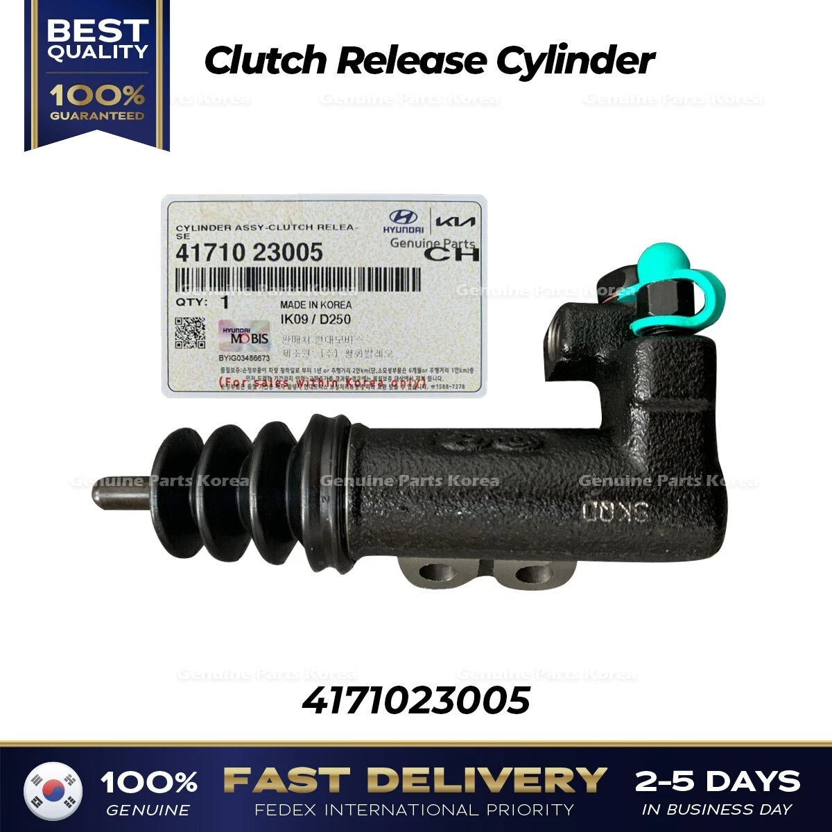 ⭐Genuine⭐ Clutch Release Cylinder 4171023005 for Hyundai Kia