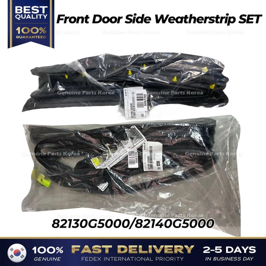 ⭐Genuine⭐ Front Door Side Weathertstrip SET 82130G5000 82140G5000 for Kia Niro