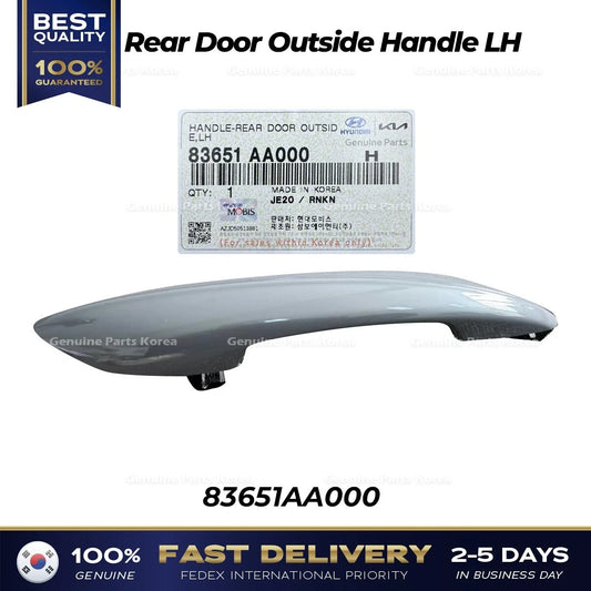 ⭐Genuine⭐ Rear Door Outside Handle LH 83651AA000 for Hyundai Elantra