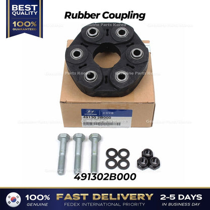 Genuine Rubber Coupling 491302B000 for Hyundai Santa Fe Veracruz Kia Sorento
