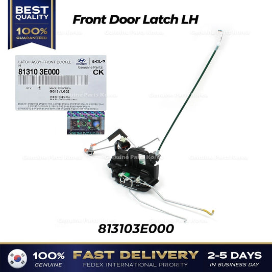 ⭐Genuine⭐ Front Door Latch LH 813103E000 for Kia Sorento