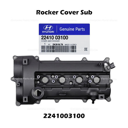 Genuine Rocker Cover Sub 2241003100 for Hyundai Accent i20 Verna