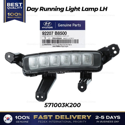 Genuine Day Running Light Lamp LH 92207B8500 for Hyundai Santa Fe