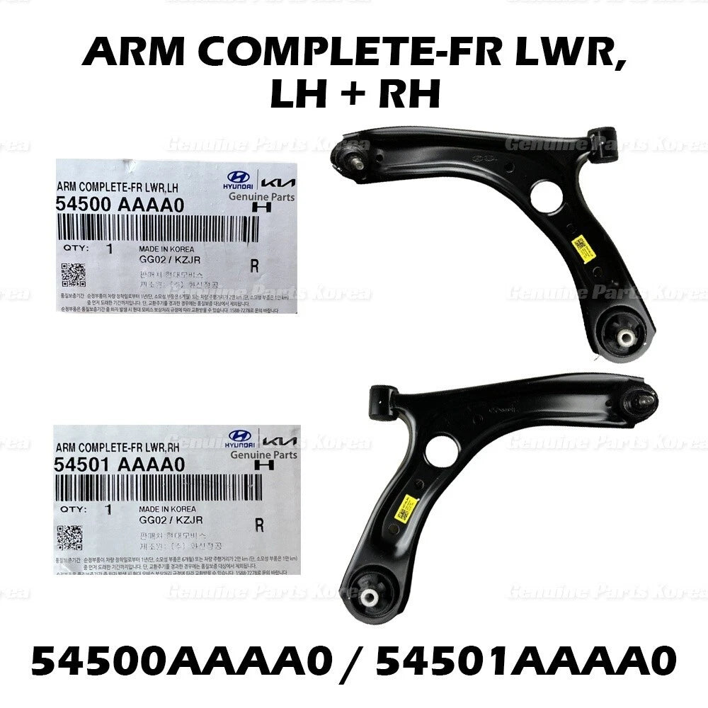 ⭐Genuine⭐ Front Lower Control Arm LH RH 2P 1Set for Hyundai Elantra 2021 - 2022