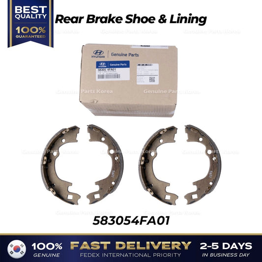 ⭐Genuine⭐ Rear Brake Shoe & Lining 583054FA01 for Hyundai Porter Ⅱ Kia Bongo Ⅲ