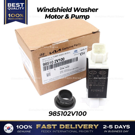 ⭐Genuine⭐ Windshield Washer Motor & Pump 985102V100 for Kia Sedona Sportage