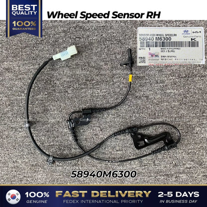Genuine Wheel Speed Sensor RH 58940M6300 for Kia Forte