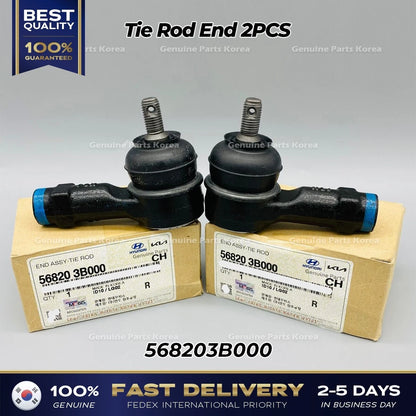 Genuine Tie Rod End 2PCS 568203B000 for Hyundai Santa Fe