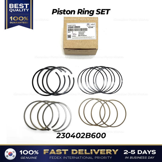 ⭐Genuine⭐ Piston Ring SET 230402B600 for Hyundai Accent Kia Rio