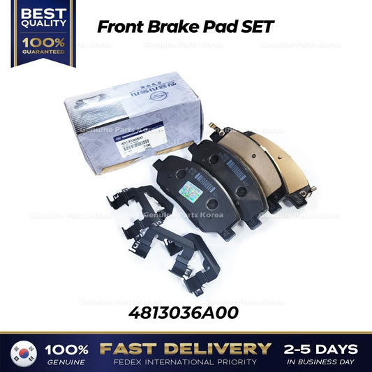 ⭐Genuine⭐ Front Brake Pad SET 4813036A00 for Ssangyong Rexton G4 Musso Sports