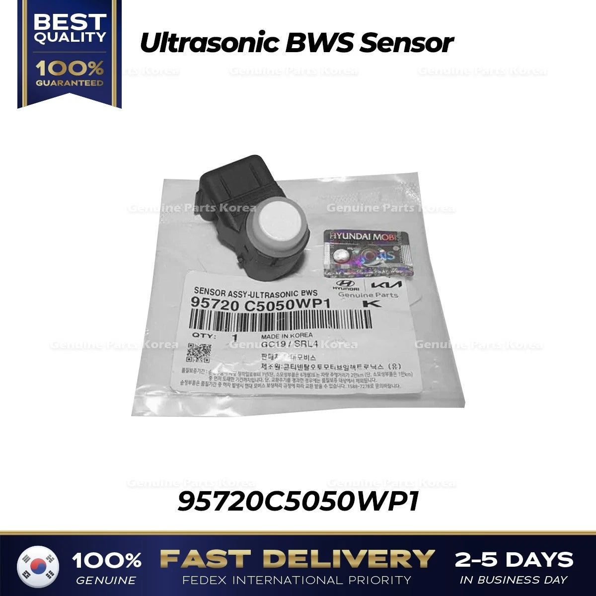 ⭐Genuine⭐ Ultrasonic BWS Sensor 95720C5050WP1 for Kia Sorento