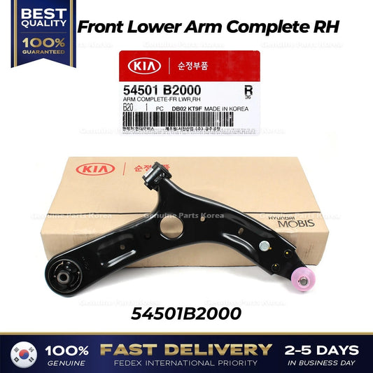 ⭐Genuine⭐ Front Lower Arm Complete RH 54501B2000 for Kia Soul