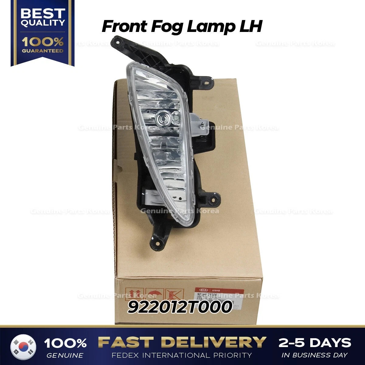 ⭐Genuine⭐ Front Fog Lamp LH 922012T000 for Kia Optima