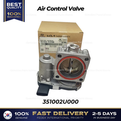 Genuine Air Control Valve 351002U000 for Hyundai Kona Tucson Kia Seltos