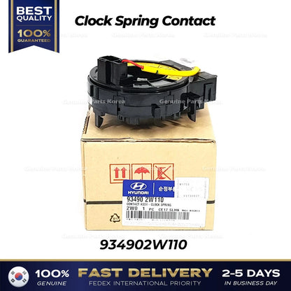Genuine Clock Spring Contact 934902W110 for Hyundai Santa Fe