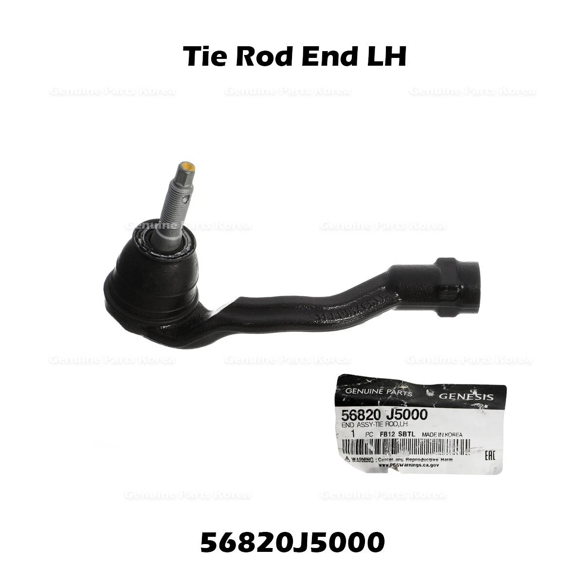 ⭐Genuine⭐ Tie Rod End LH 56820J5000 for Hyundai Genesis G70 Kia Stinger