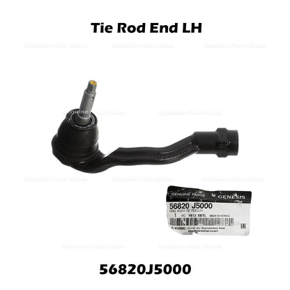 Genuine Tie Rod End LH 56820J5000 for Hyundai Genesis G70 Kia Stinger