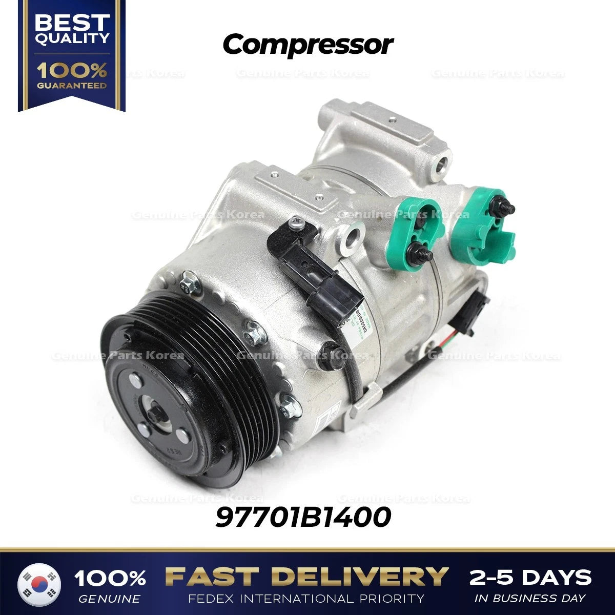 ⭐Genuine⭐ Compressor 97701B1400 for Hyundai Genesis G80