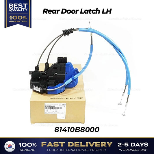 ⭐Genuine⭐ Rear Door Latch LH 81410B8000 for Hyundai Santa Fe