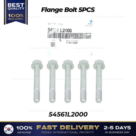 ⭐Genuine⭐ Flange Bolt 5PCS 54561L2000 for Hyundai Ioniq 5 Sonata Kia EV6 K5