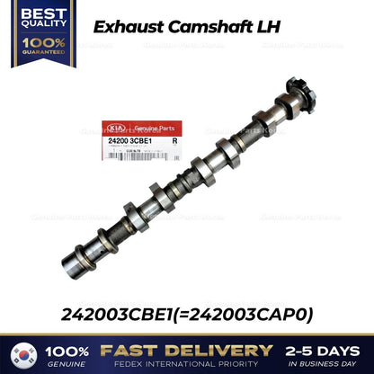 Genuine Exhaust Camshaft LH 242003CBE1 for Hyundai Palisade Kia Sedona