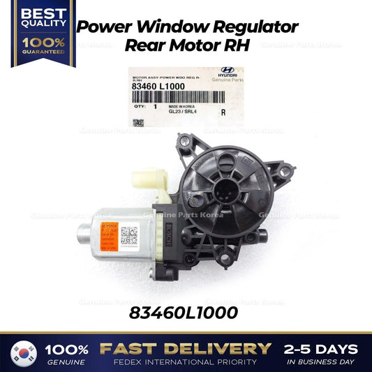 ⭐Genuine⭐ Power Window Regulator Rear Motor RH 83460L1000 for Hyundai Sonata