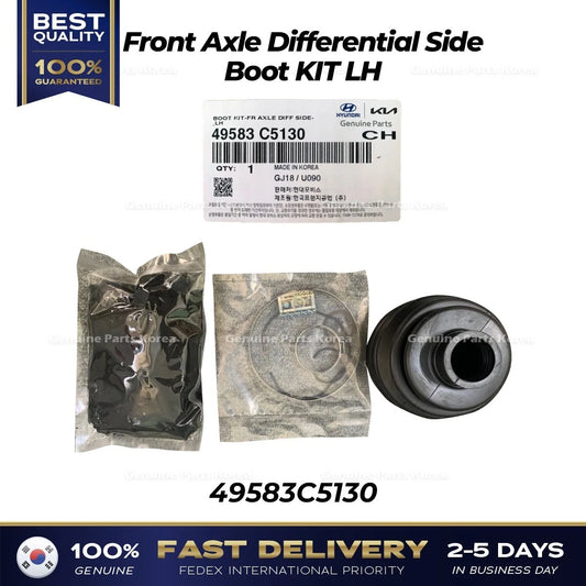 ⭐Genuine⭐ Front Axle Differential Side Boot KIT LH 49583C5130 for Hyundai Kia