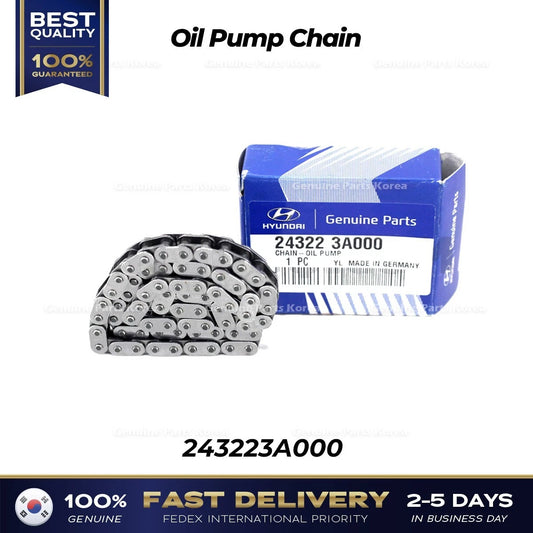 ⭐Genuine⭐ Oil Pump Chain 243223A000 for Hyundai Veracruz Kia Mohave