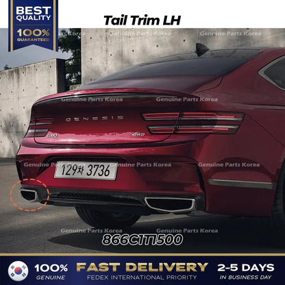 Genuine Tail Trim LH 866C1T1500 for Hyundai Genesis G80
