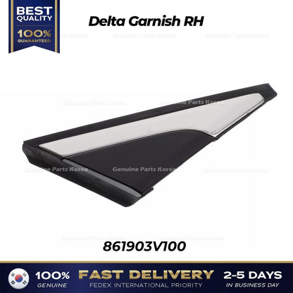 Genuine Delta Garnish RH 861903V100 for Hyundai Azera