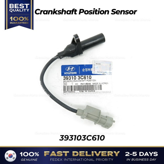 ⭐Genuine⭐ Crankshaft Position Sensor 393103C610 for Hyundai Azera Kia K7