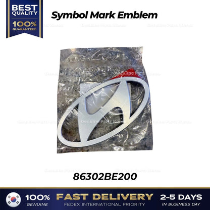Genuine Symbol Mark Emblem 86302BE200 for Hyundai Kona