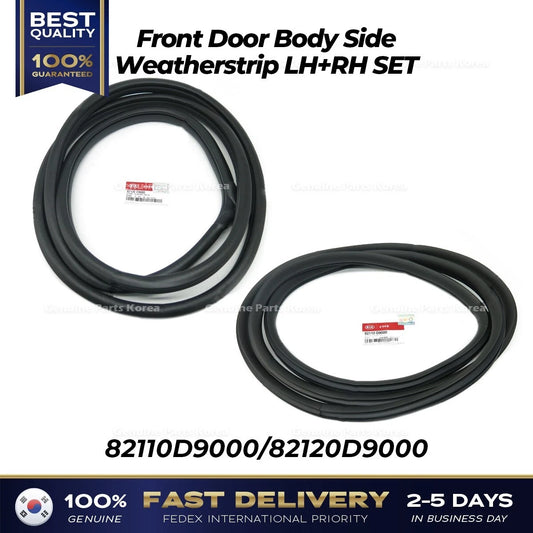 ⭐Genuine⭐ Front Door Body Side Weatherstrip LH RH SET for Kia Sportage