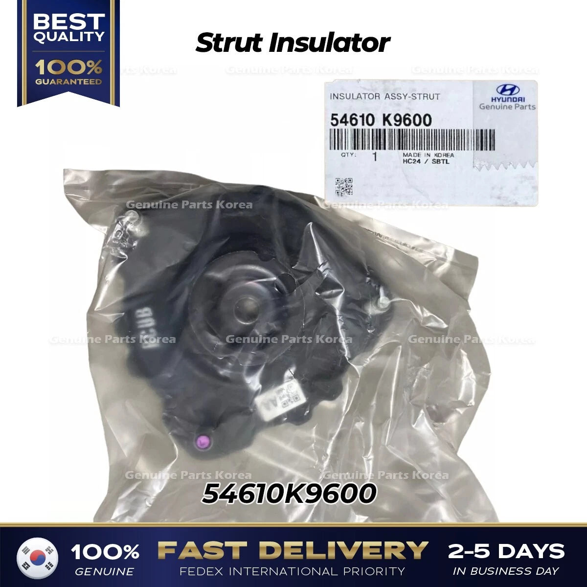 ⭐Genuine⭐ Strut Insulator 54610K9600 for Hyundai Veloster N