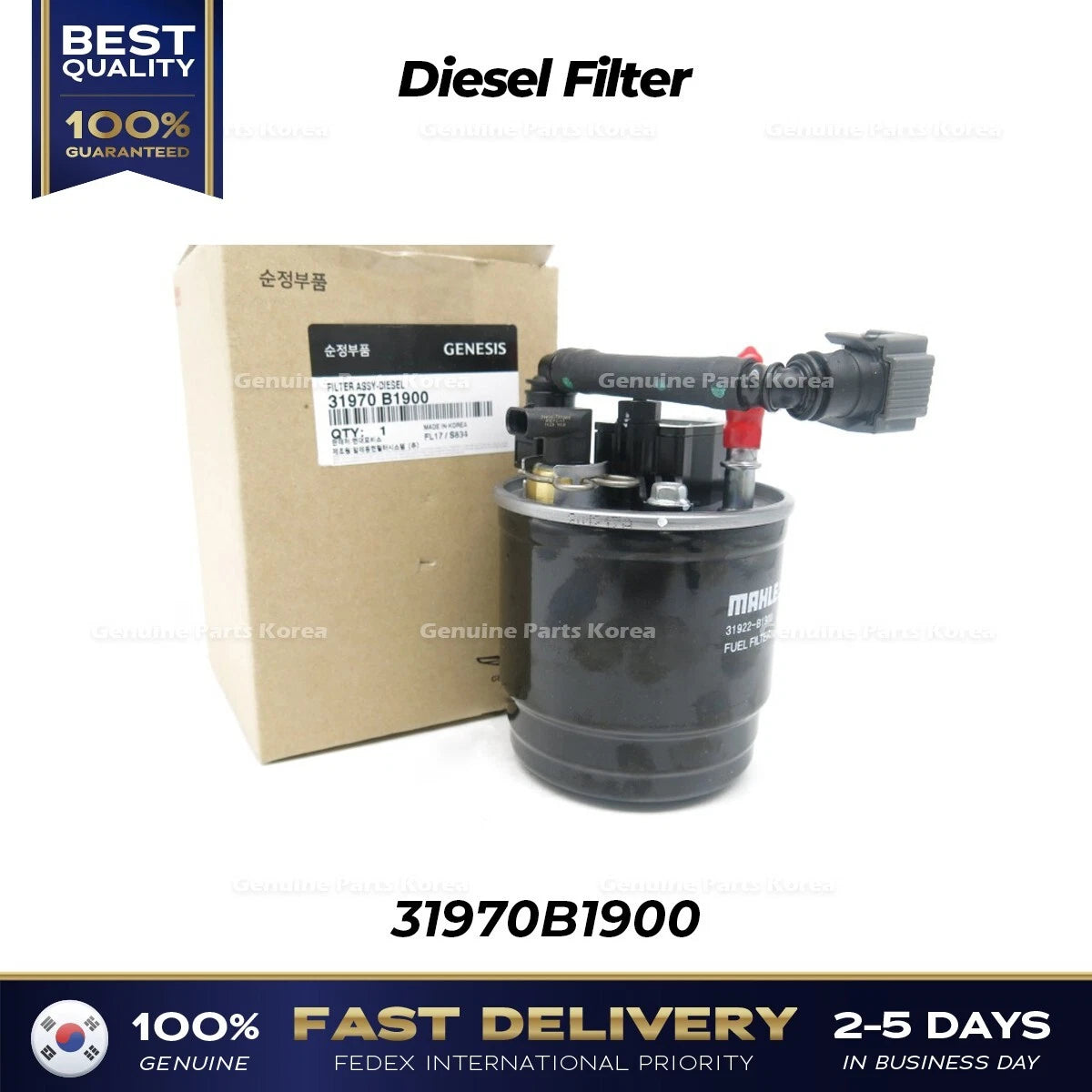 ⭐Genuine⭐ Diesel Filter 31970B1900 for Hyundai Genesis G80