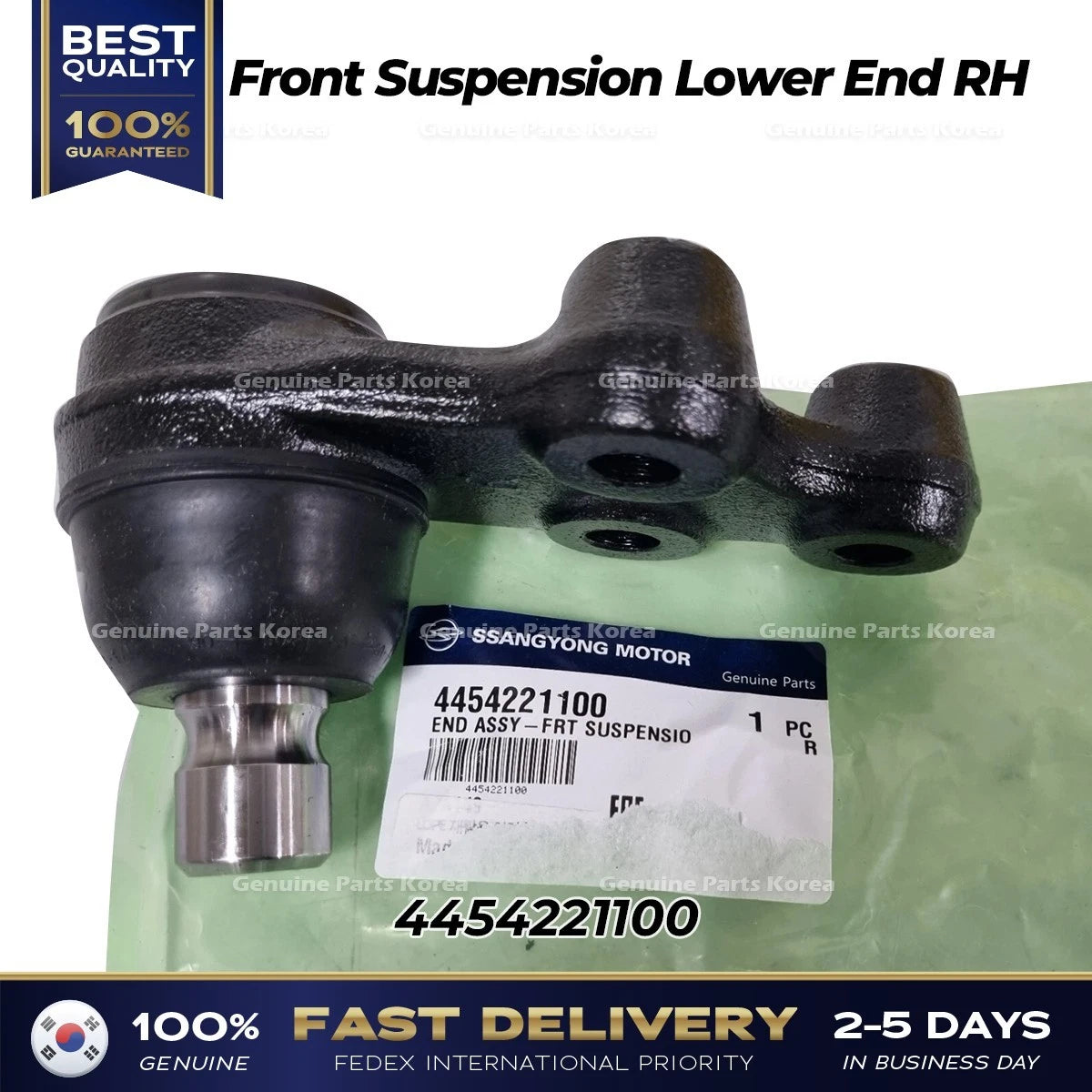 Genuine Front Suspension Lower End RH 4454221100 for Ssangyong Stavic Rodius