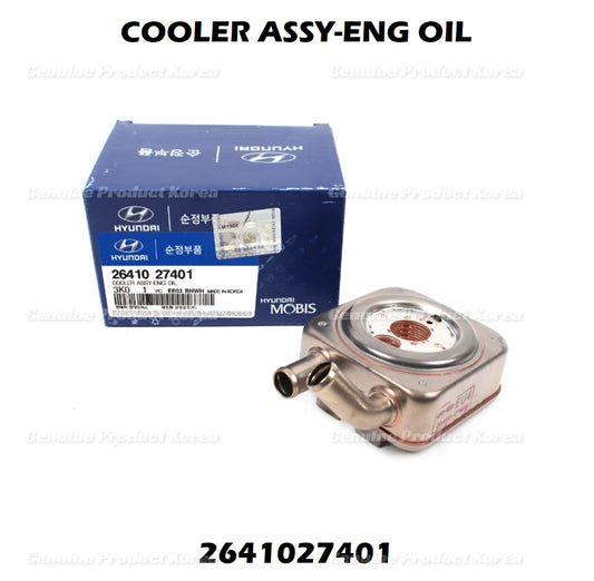 ⭐Genuine⭐ Oil Cooler 2641027401 for Hyundai Kia Diesel 2.0L