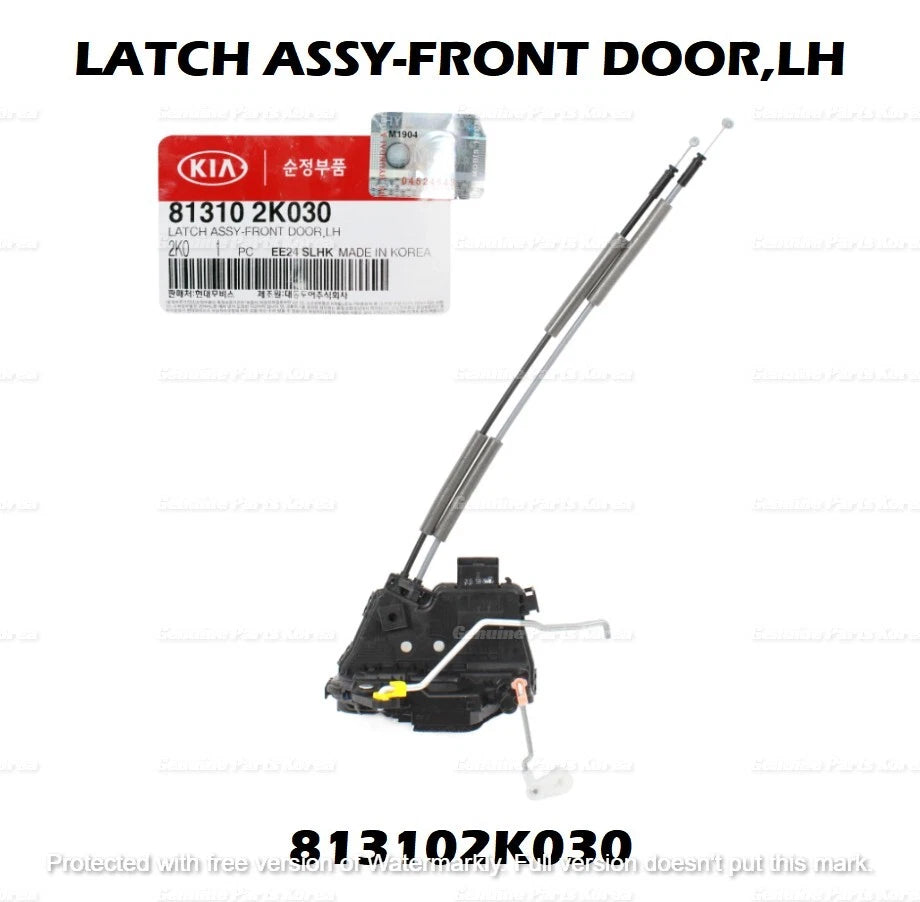 ⭐Genuine⭐ FRONT LEFT Door Lock Latch Actuator 813102K030 for Kia Soul 2011-2013