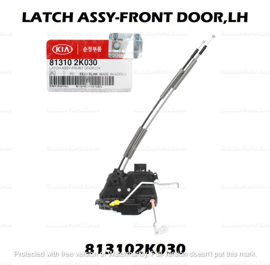 ⭐Genuine⭐ FRONT LEFT Door Lock Latch Actuator 813102K030 for Kia Soul 2011-2013